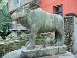 34 Kathmandu Gokarna Mahadev Temple Kamadahenu The Sacred Cow Statue